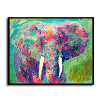 Elephant HD Canvas Print Home Decor Paintings Wall Art Pictures