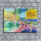 Street HD Canvas Print Home Decor Paintings Wall Art Pictures