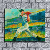 Baseball player HD Canvas Print Home Decor Paintings Wall Art Pictures