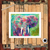 Elephant HD Canvas Print Home Decor Paintings Wall Art Pictures