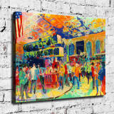 Exhibition HD Canvas Print Home Decor Paintings Wall Art Pictures