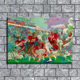 Baseball game HD Canvas Print Home Decor Paintings Wall Art Pictures