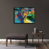Horse racing HD Canvas Print Home Decor Paintings Wall Art Pictures