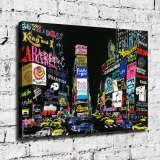 Night view HD Canvas Print Home Decor Paintings Wall Art Pictures