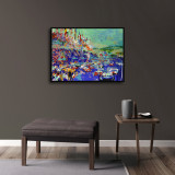 On the road HD Canvas Print Home Decor Paintings Wall Art Pictures