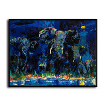 Elephant HD Canvas Print Home Decor Paintings Wall Art Pictures