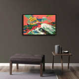 Sailing in the waves HD Canvas Print Home Decor Paintings Wall Art Pictures