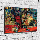 Bar HD Canvas Print Home Decor Paintings Wall Art Pictures