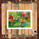 Football HD Canvas Print Home Decor Paintings Wall Art Pictures