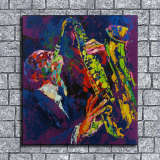 Saxophone HD Canvas Print Home Decor Paintings Wall Art Pictures