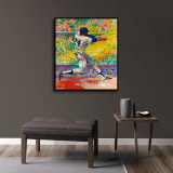 Baseball player HD Canvas Print Home Decor Paintings Wall Art Pictures