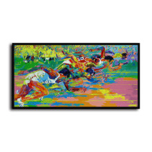 Running Contest HD Canvas Print Home Decor Paintings Wall Art Pictures
