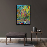Race Car Competition HD Canvas Print Home Decor Paintings Wall Art Pictures
