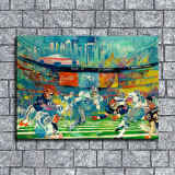 Football HD Canvas Print Home Decor Paintings Wall Art Pictures