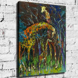 Giraffe HD Canvas Print Home Decor Paintings Wall Art Pictures