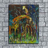 Giraffe HD Canvas Print Home Decor Paintings Wall Art Pictures