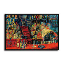 Bar HD Canvas Print Home Decor Paintings Wall Art Pictures