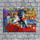 Bar HD Canvas Print Home Decor Paintings Wall Art Pictures
