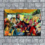 Get together HD Canvas Print Home Decor Paintings Wall Art Pictures
