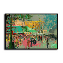 Street side HD Canvas Print Home Decor Paintings Wall Art Pictures