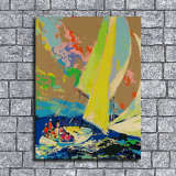 Sailboat HD Canvas Print Home Decor Paintings Wall Art Pictures