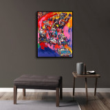 race car competition HD Canvas Print Home Decor Paintings Wall Art Pictures