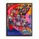 race car competition HD Canvas Print Home Decor Paintings Wall Art Pictures