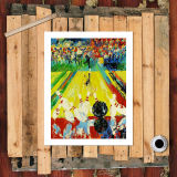 Bowling HD Canvas Print Home Decor Paintings Wall Art Pictures
