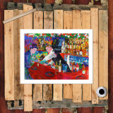 Bar HD Canvas Print Home Decor Paintings Wall Art Pictures