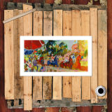 Race HD Canvas Print Home Decor Paintings Wall Art Pictures