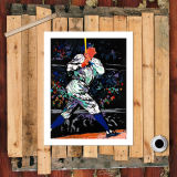 Baseball player HD Canvas Print Home Decor Paintings Wall Art Pictures