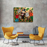 Pop Art Printed HD Canvas Print Home Decor Paintings Wall Art Pictures