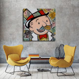 dollars face HD Canvas Print Home Decor Paintings Wall Art Pictures