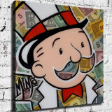 dollars face HD Canvas Print Home Decor Paintings Wall Art Pictures