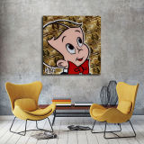 Rich little master HD Canvas Print Home Decor Paintings Wall Art Pictures