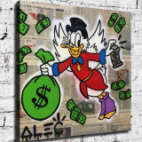 Monopoly Scrooge Wings HD Canvas Print Home Decor Paintings Wall Art Pictures