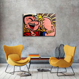 Popeye Regal HD Canvas Print Home Decor Paintings Wall Art Pictures