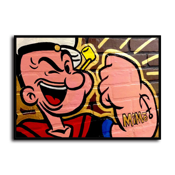 Popeye Regal HD Canvas Print Home Decor Paintings Wall Art Pictures