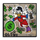 Monopoly Scrooge Wings HD Canvas Print Home Decor Paintings Wall Art Pictures