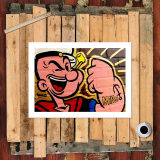 Popeye Regal HD Canvas Print Home Decor Paintings Wall Art Pictures