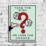 take the risk HD Canvas Print Home Decor Paintings Wall Art Pictures