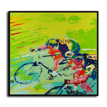 bicycle race HD Canvas Print Home Decor Paintings Wall Art Pictures