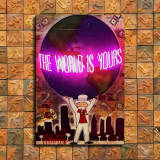 The world is yours HD Canvas Print Home Decor Paintings Wall Art Pictures