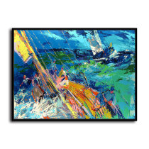 Going to sea HD Canvas Print Home Decor Paintings Wall Art Pictures