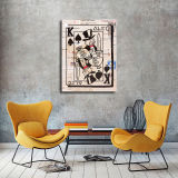 King Spade HD Canvas Print Home Decor Paintings Wall Art Pictures