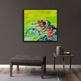 bicycle race HD Canvas Print Home Decor Paintings Wall Art Pictures