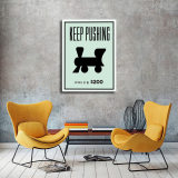 keep pushing HD Canvas Print Home Decor Paintings Wall Art Pictures