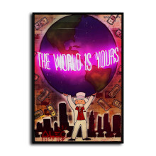 The world is yours HD Canvas Print Home Decor Paintings Wall Art Pictures