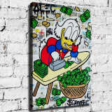 Scrooge McDuck HD Canvas Print Home Decor Paintings Wall Art Pictures