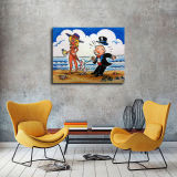 mimo HD Canvas Print Home Decor Paintings Wall Art Pictures